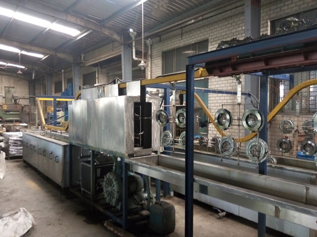 HR-懸掛式清洗上油線、離合器清洗線，離合器壓盤清洗上油線