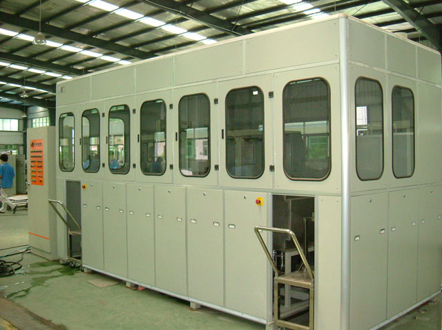 HR-手推車(chē)上料精密五金清洗機(jī)